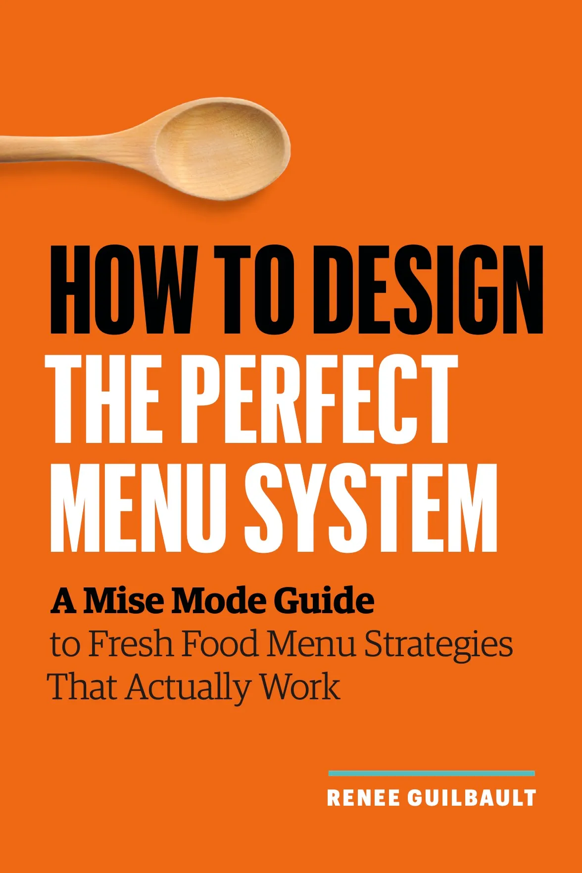 How to design the perfect menu system book cover